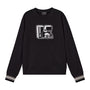 Giordano Women's Kung Fu Panda Boyfriend Sweatshirt - Cozy & Nostalgic-Black