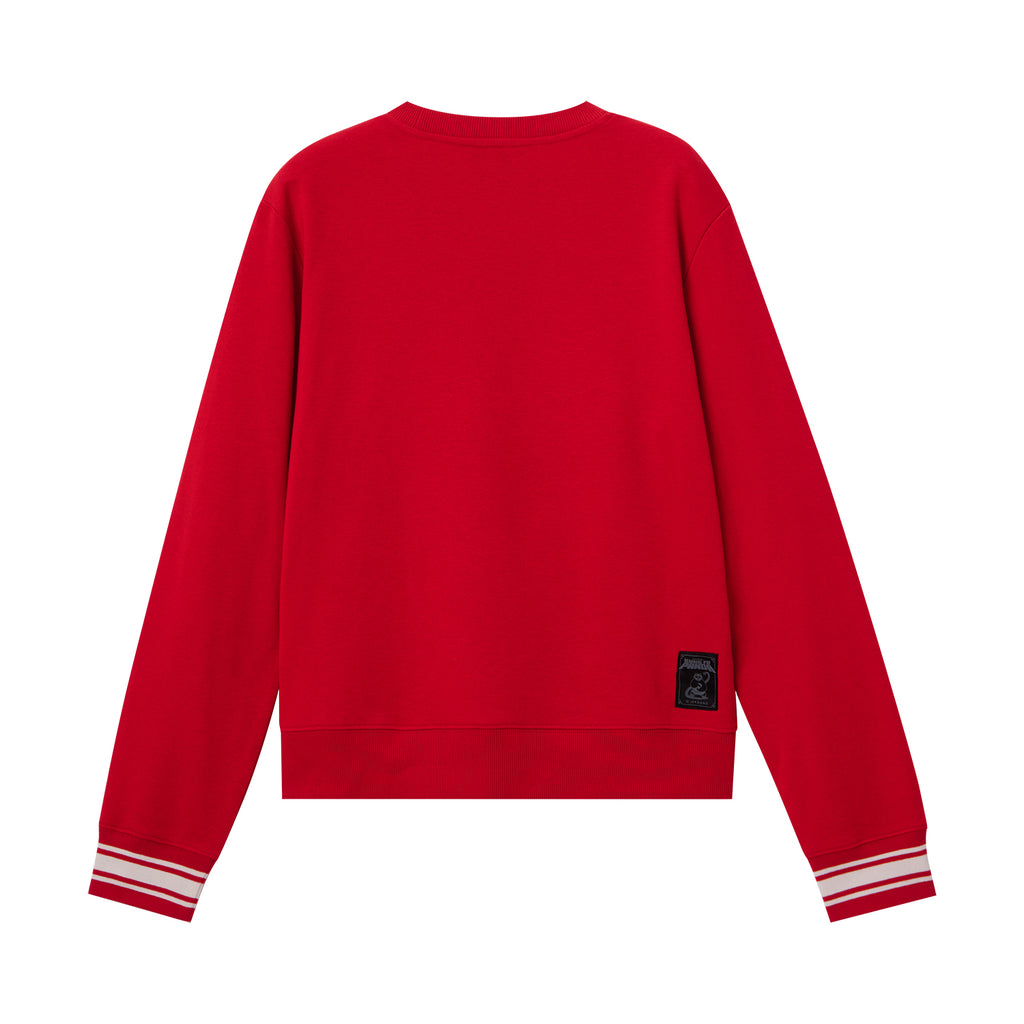 Women's Kung Fu Panda Boyfriend Sweatshirt - Cozy & Nostalgic