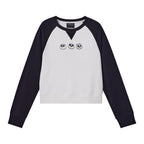 Giordano Women's Kung Fu Panda Crop Fit Sweatshirt-Multicolor