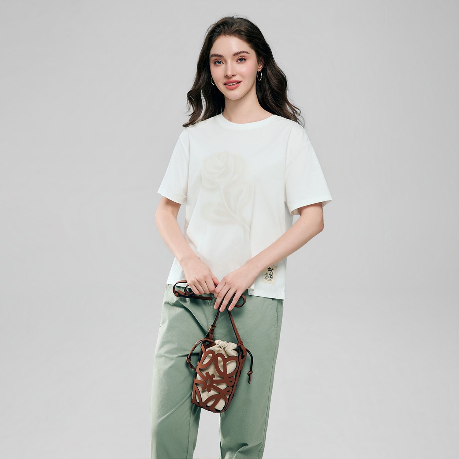 Women Cotton Graphic Tee