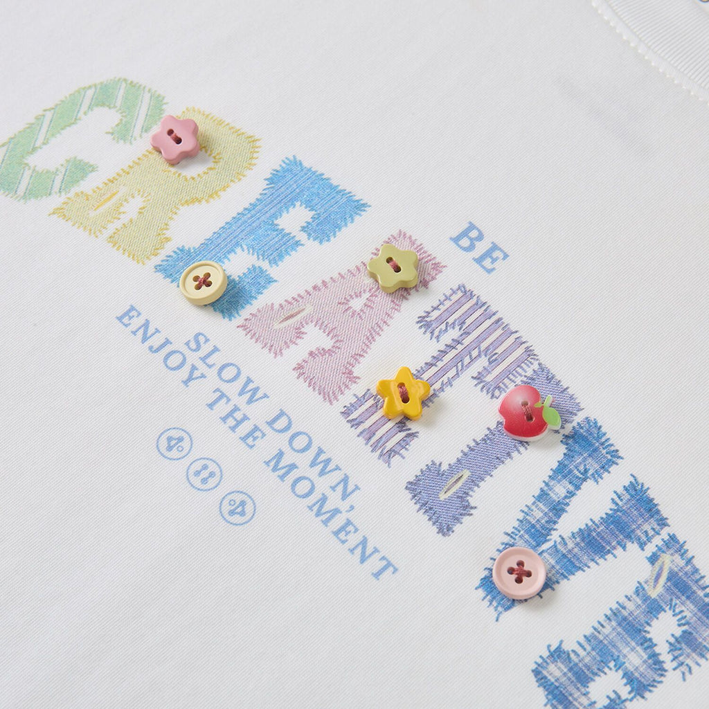 Women's Boyfriend Be Creative Graphic Tee