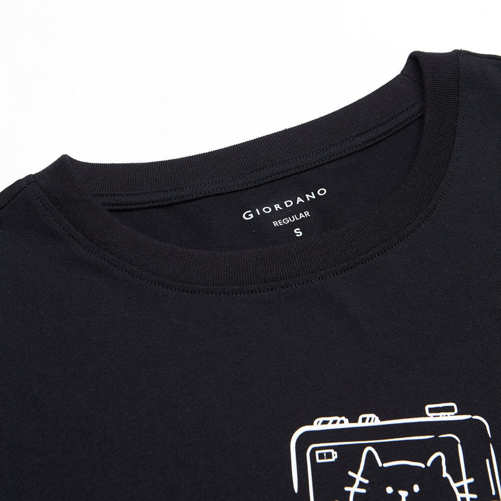 Women Regular Cotton Graphic Crew Tee