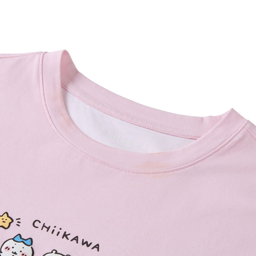 Women Chiikawa Cotton Boyfriend Graphic Tee