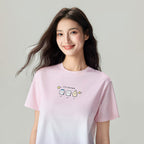 Women Chiikawa Cotton Boyfriend Graphic Tee