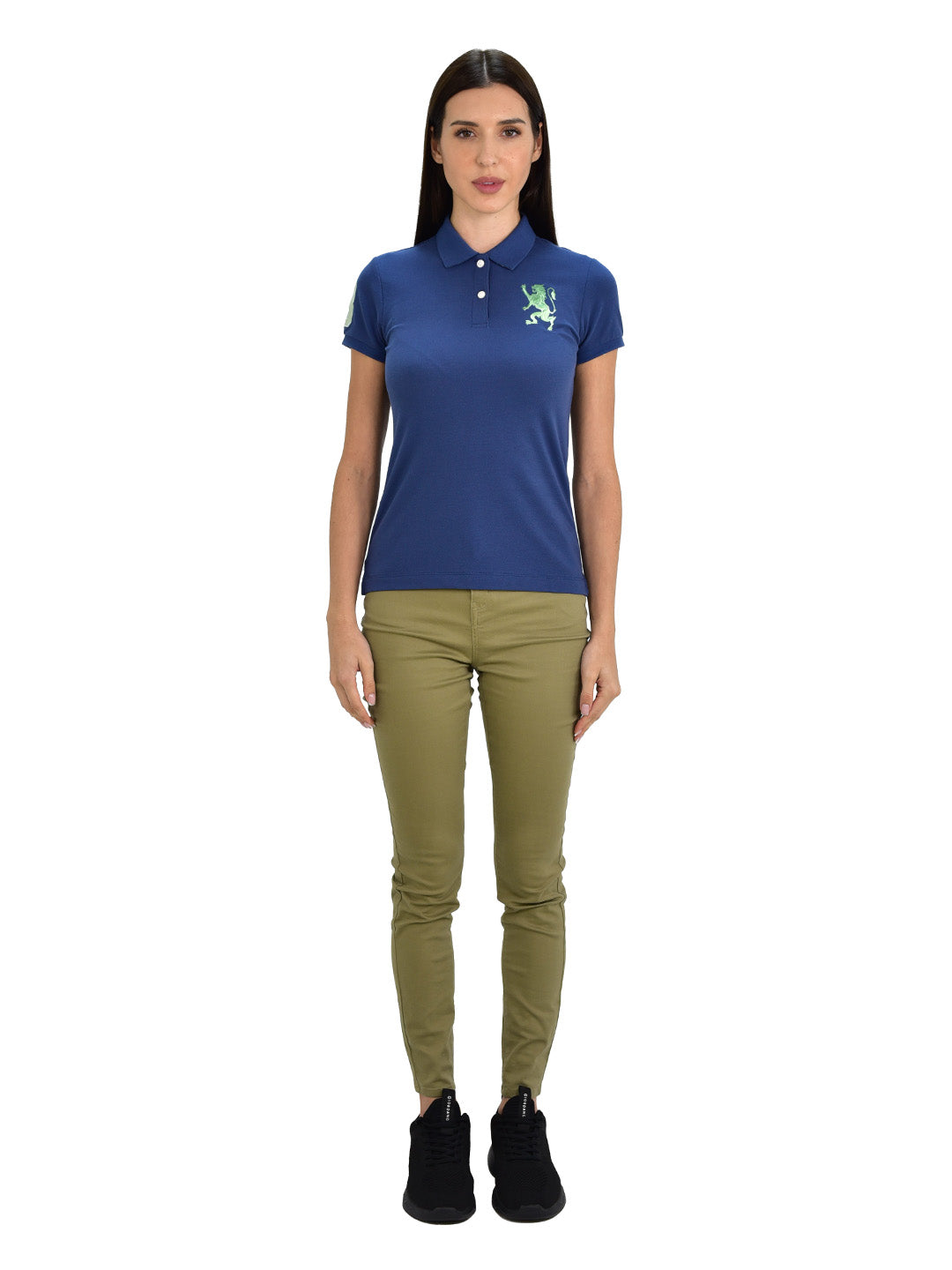 Giordano Women Slim Tapered Pants-Green