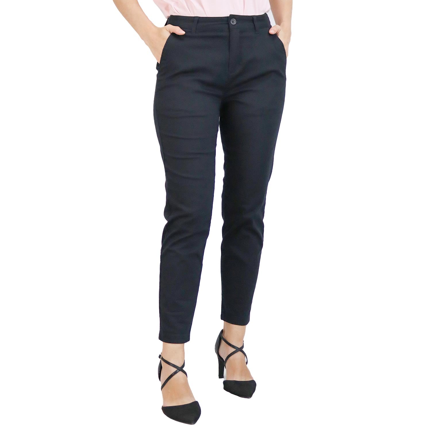 Women's High Waist Khaki Pants