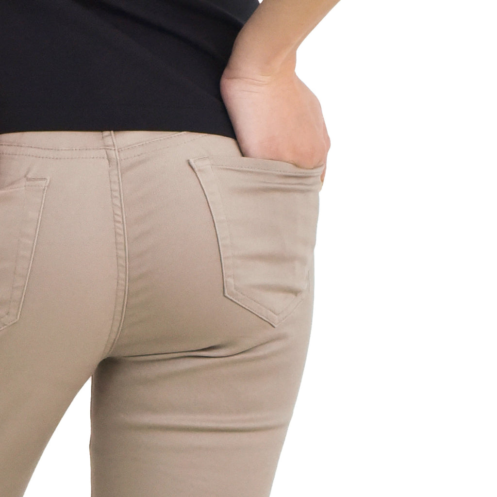 Women's Stretch Twill Khaki Pants