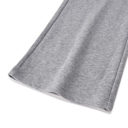 Women's Regular Fit Pants: French Terry, High Waist Comfort