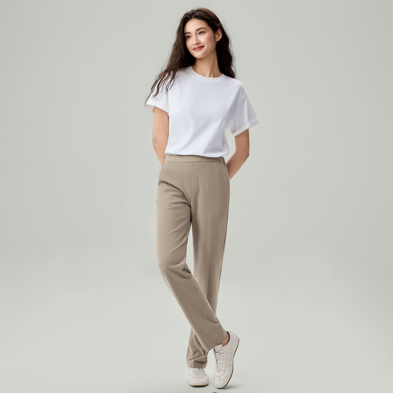 Women's Regular Tapered Stretch Slacks