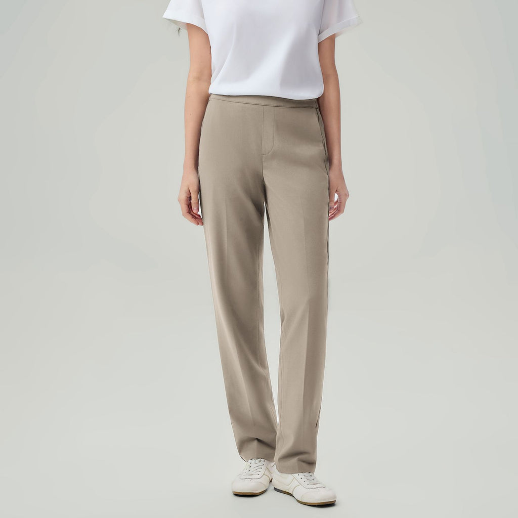 Women's Regular Tapered Stretch Slacks