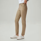 Women’s High-Waist Twill Regular Tapered Fit Pant