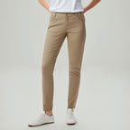 Women’s High-Waist Twill Regular Tapered Fit Pant