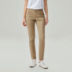 Women’s Mid-Rise Slim Tapered Stretch Twill Pants