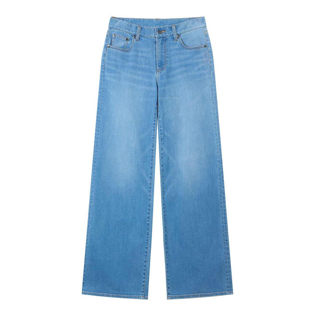Women High Waist Loose Denim Jeans