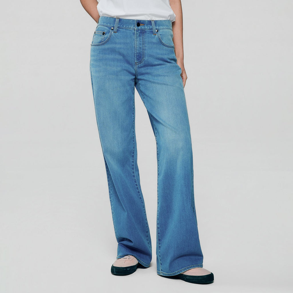 Women High Waist Loose Denim Jeans