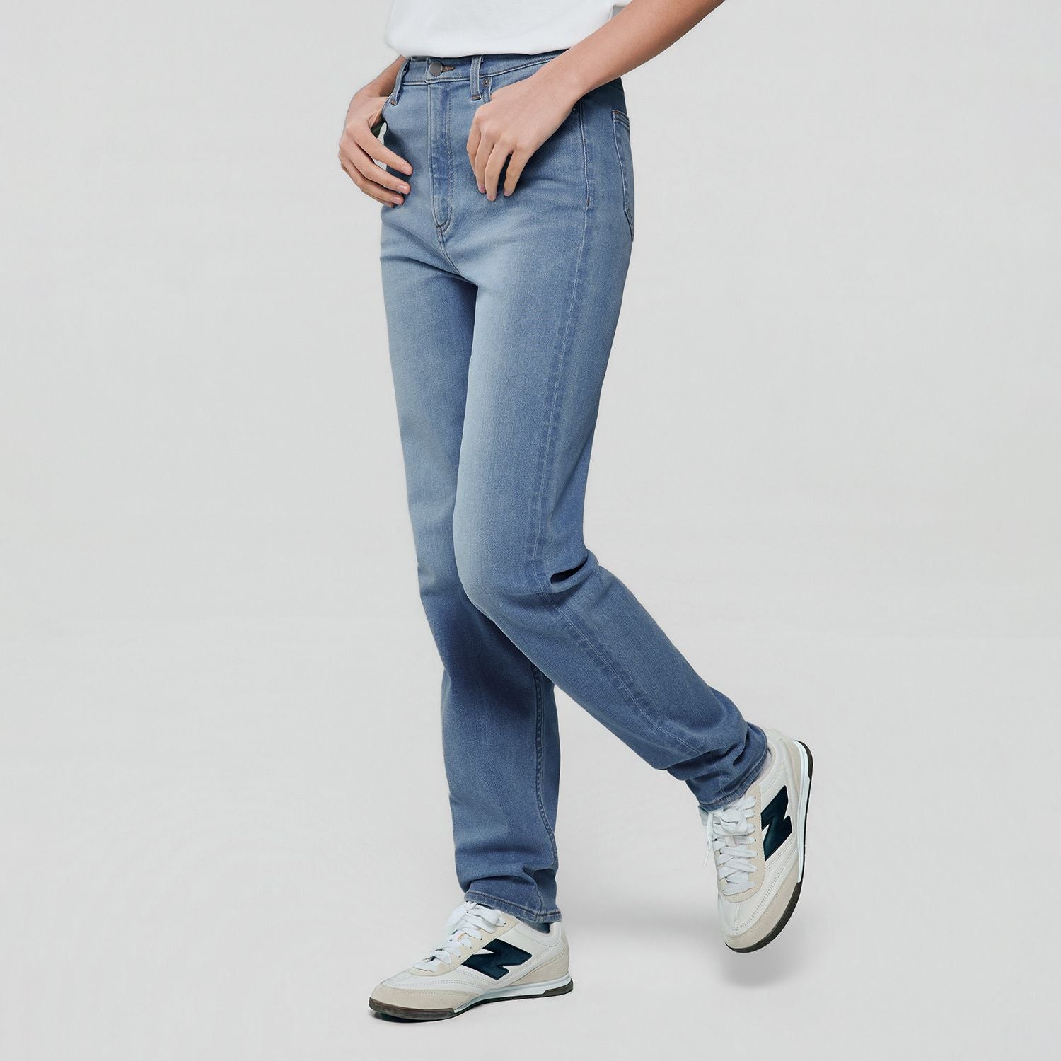 Women High Waist Slim Denim Jeans