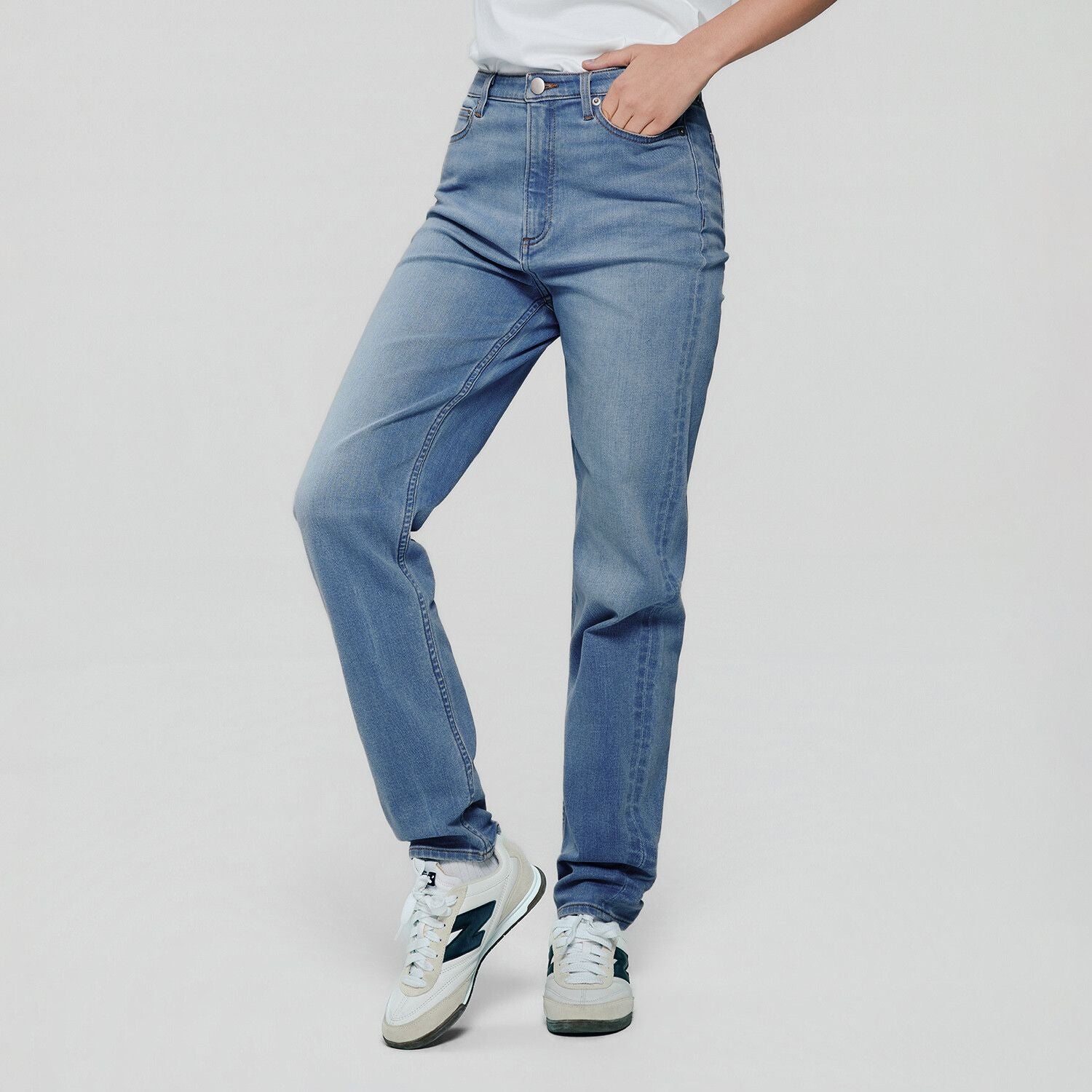 Women High Waist Slim Denim Jeans
