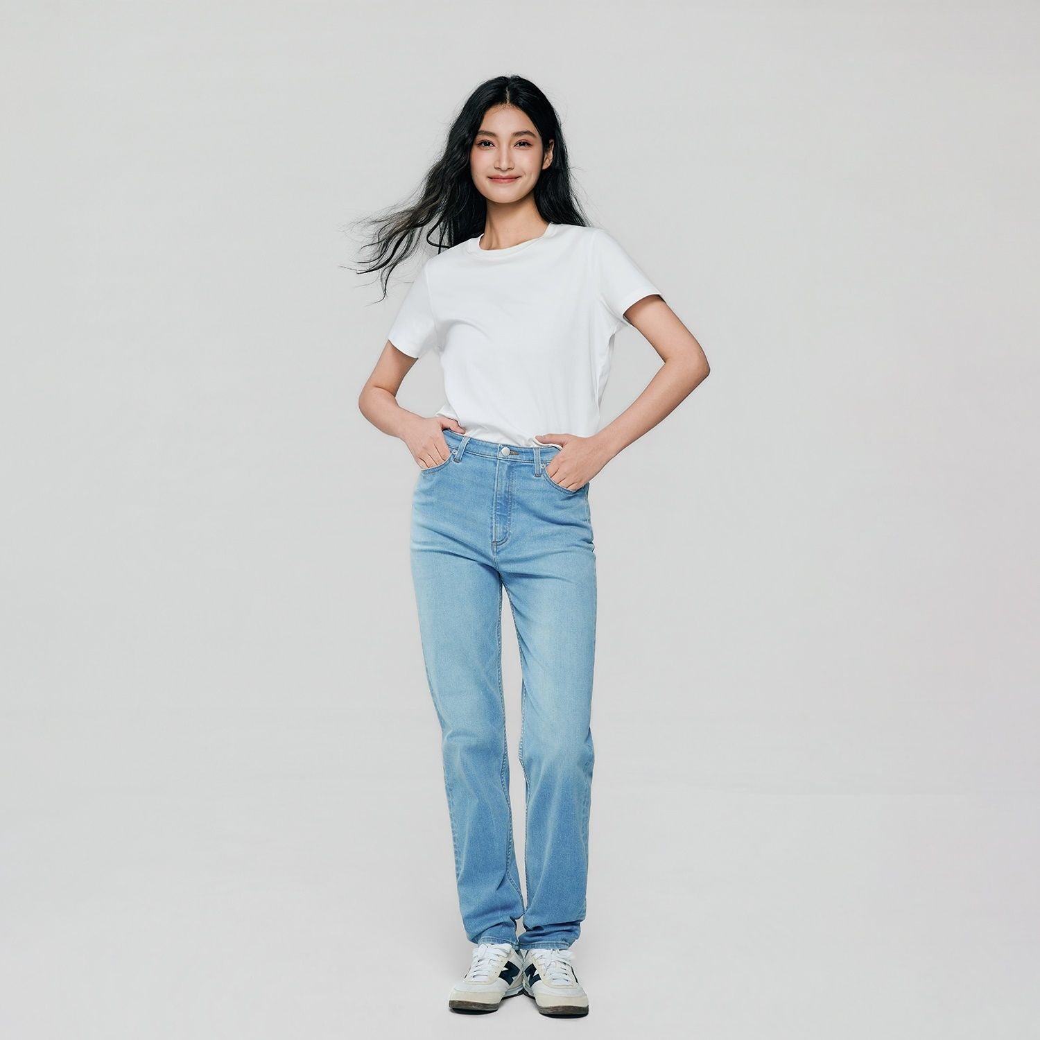 Women High Waist Slim Denim Jeans