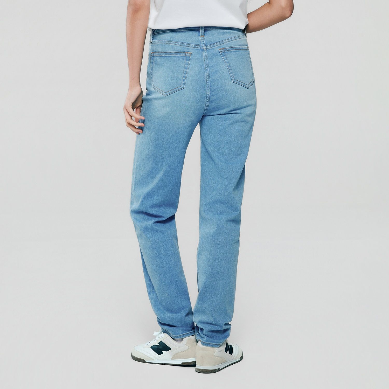 Women High Waist Slim Denim Jeans