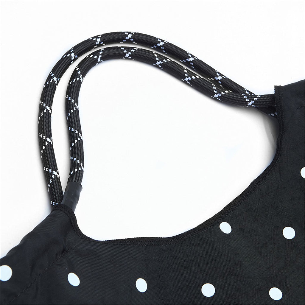 Polka Dot Polyester Tote Bag