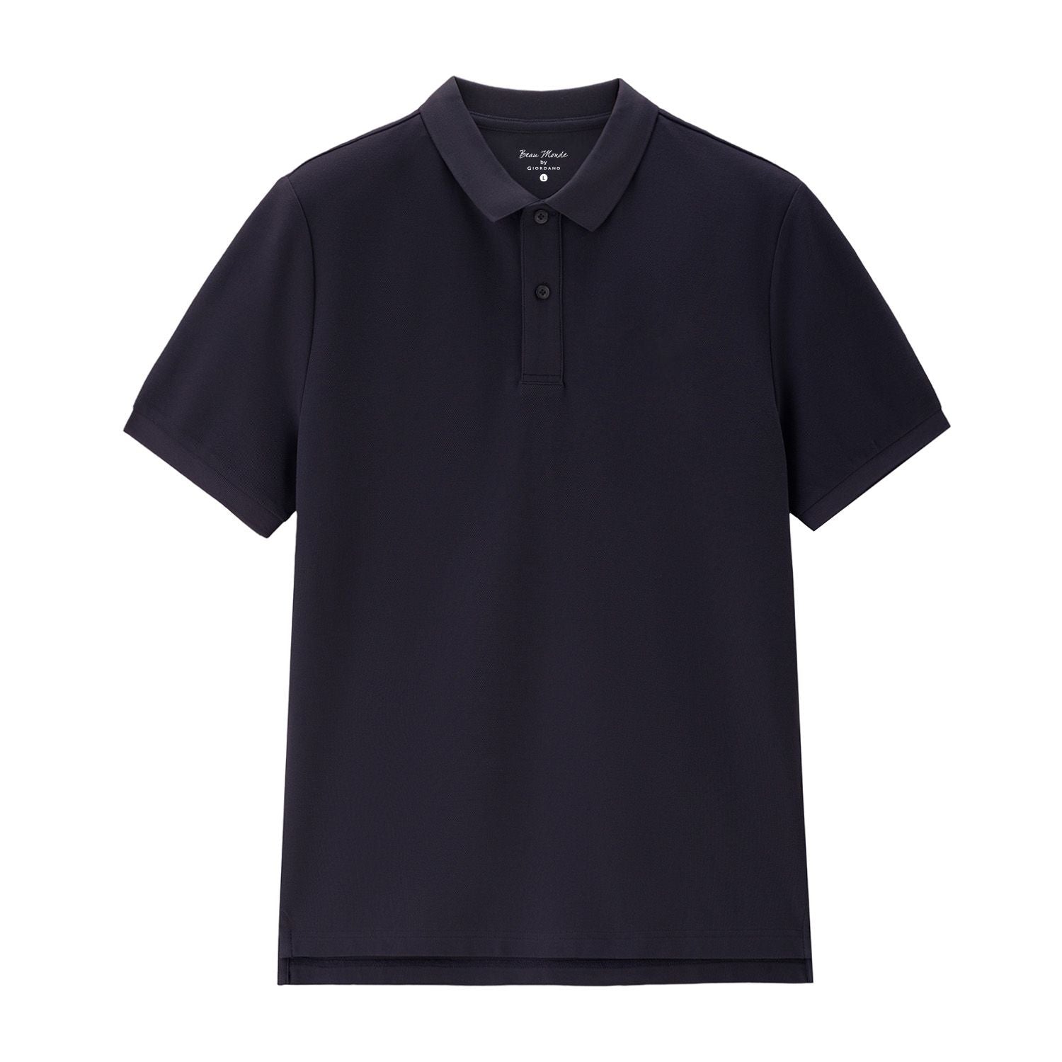 Men's Cotton Lycra Stretch Solid Polo Shirt