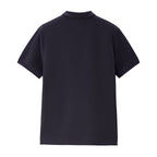 Men's Cotton Lycra Stretch Solid Polo Shirt