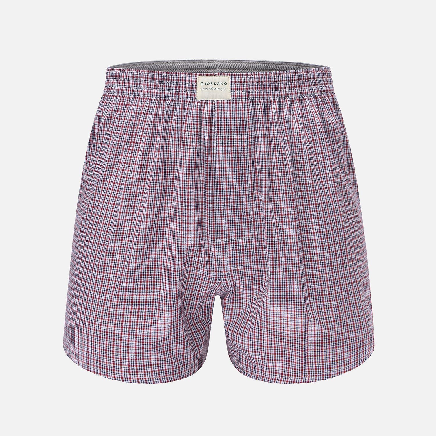 Men’s Regular Fit Cotton Poplin Boxers 3-Pack