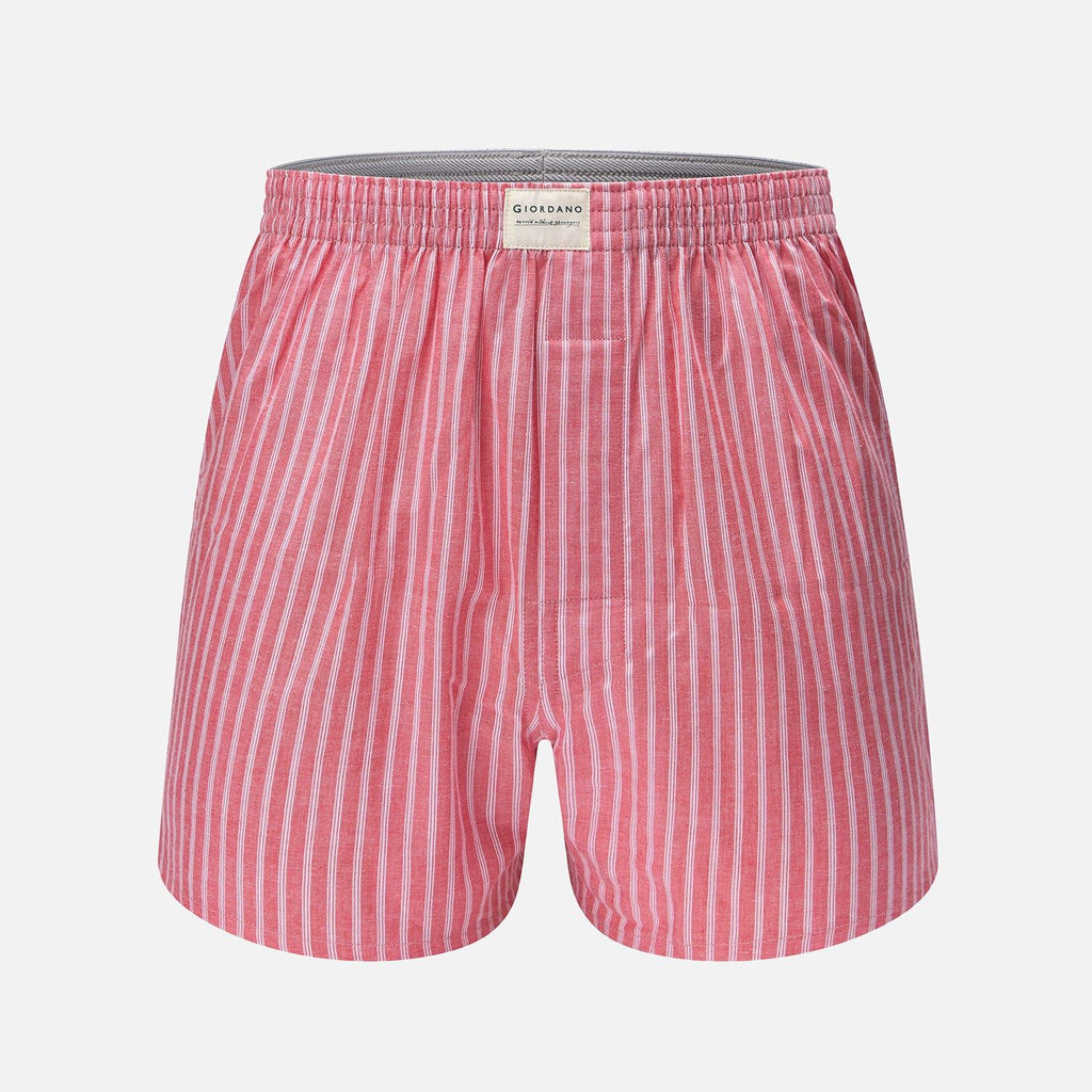 Men’s Regular Fit Cotton Poplin Boxers 3-Pack