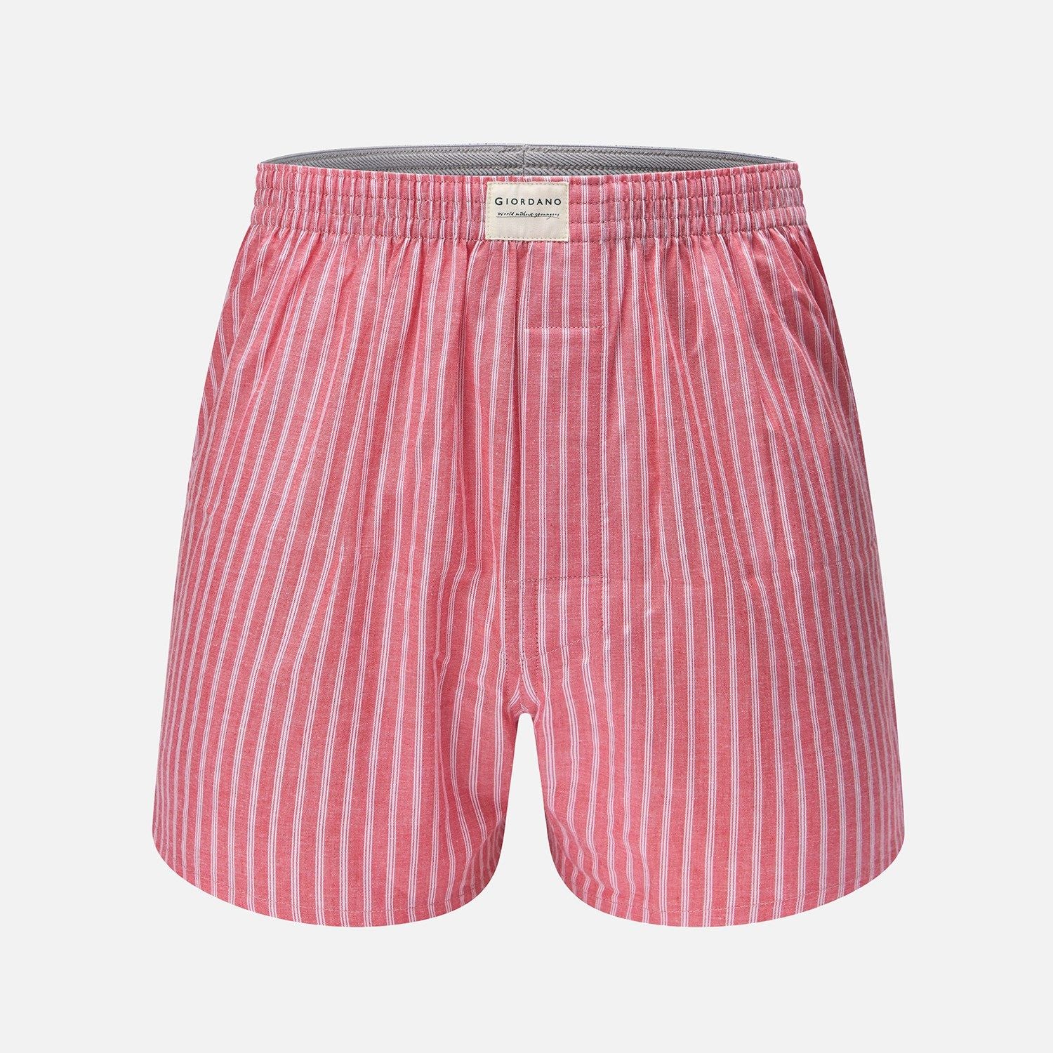 Men’s Regular Fit Cotton Poplin Boxers 3-Pack