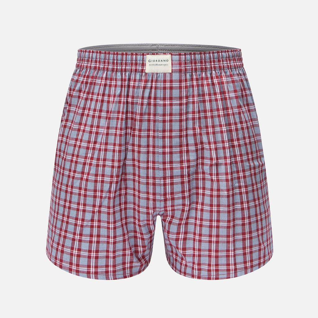 Men’s Regular Fit Cotton Poplin Boxers 3-Pack