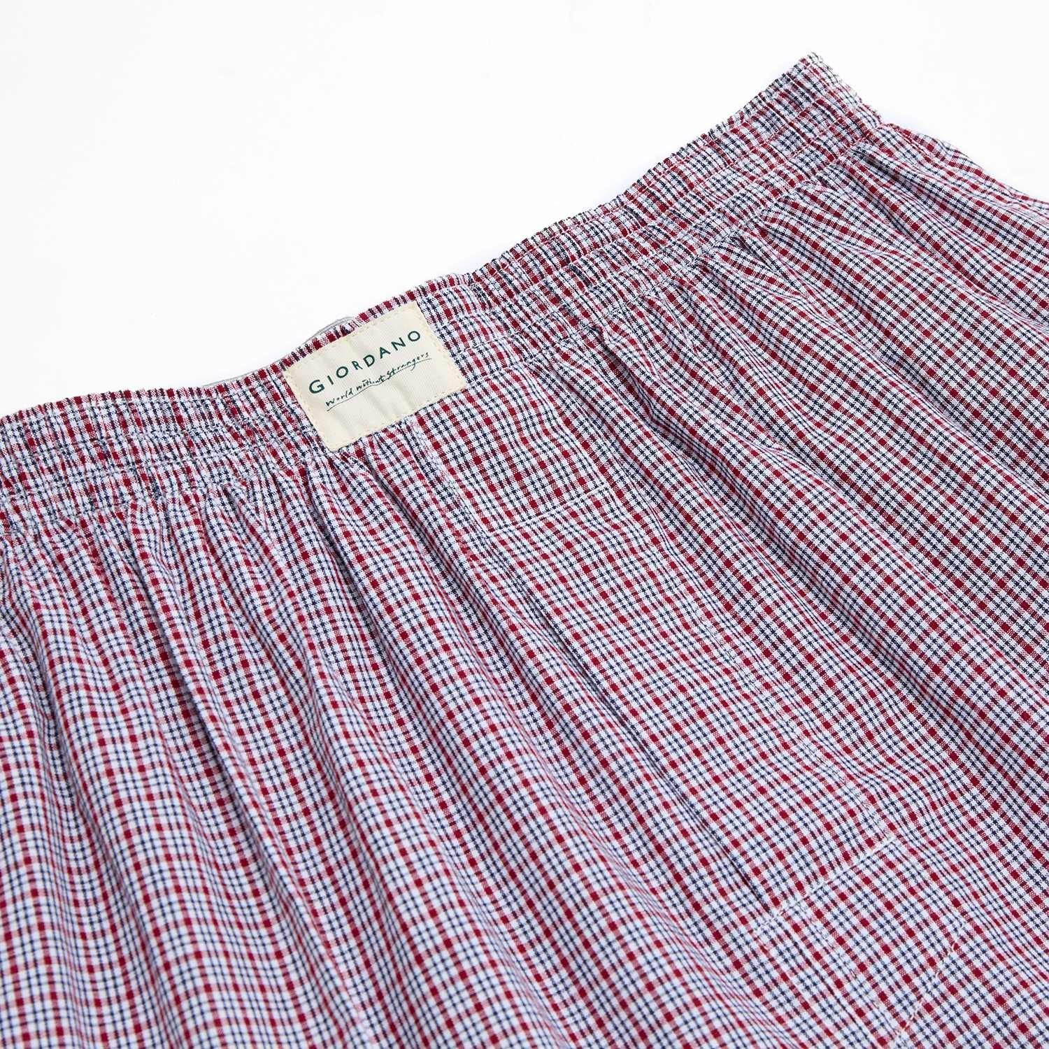 Men’s Regular Fit Cotton Poplin Boxers 3-Pack