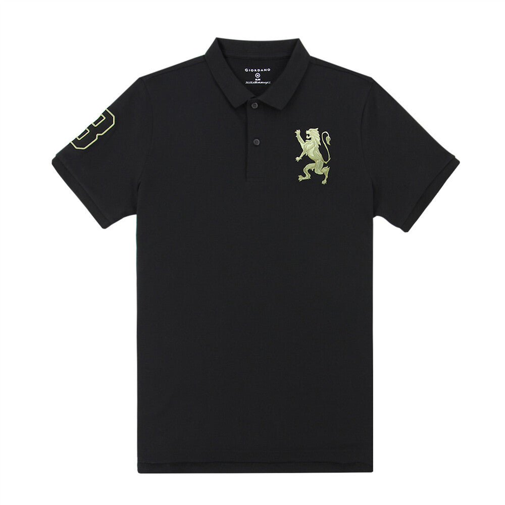 Men's 3D Lion Polo