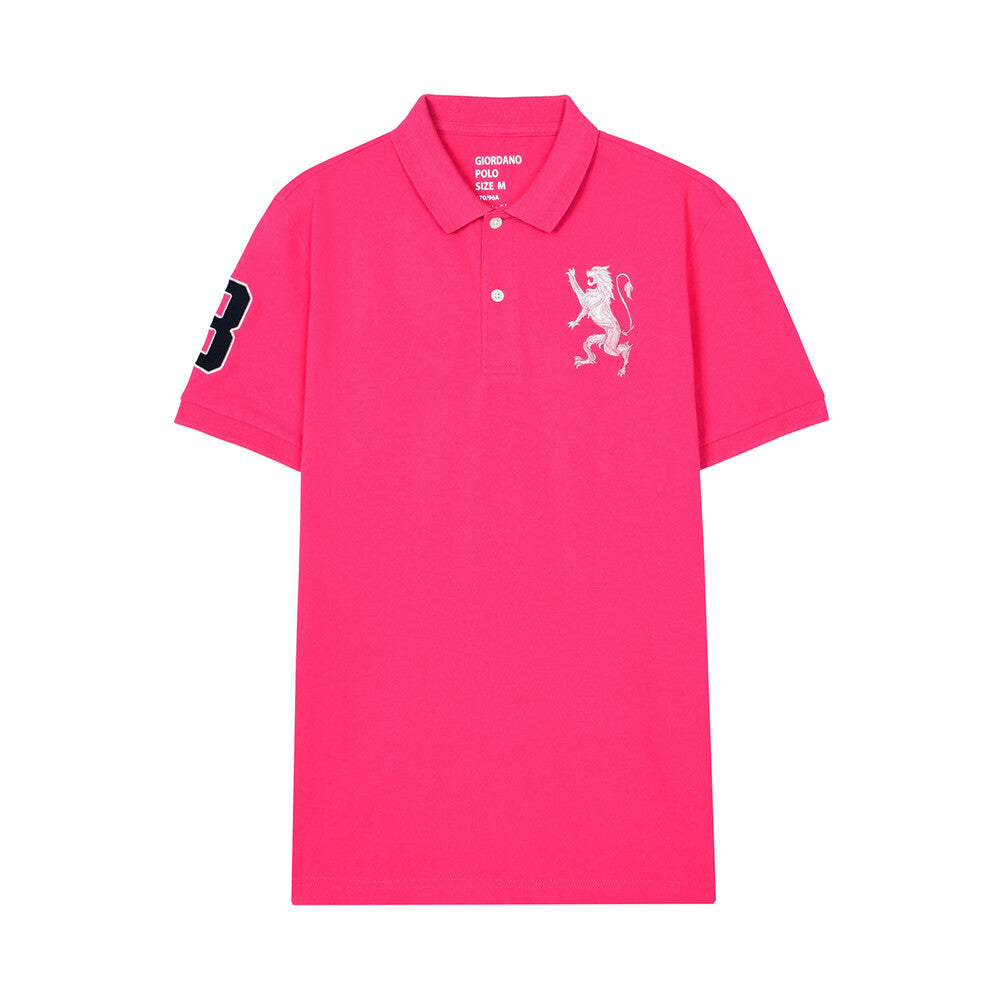 Men's 3D Lion Polo