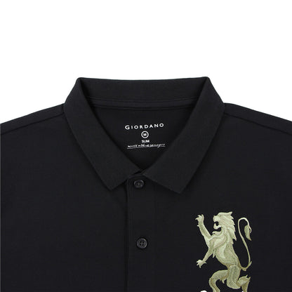Men's 3D Lion Polo