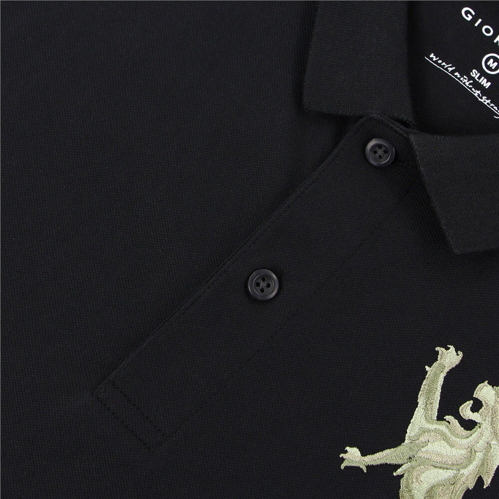 Men's 3D Lion Polo