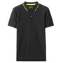 Men Solid Cvc Polo