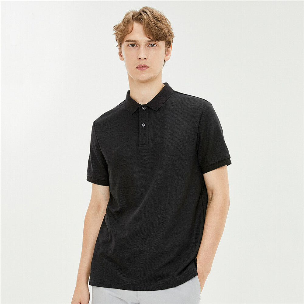 Men's Cotton Solid Polo