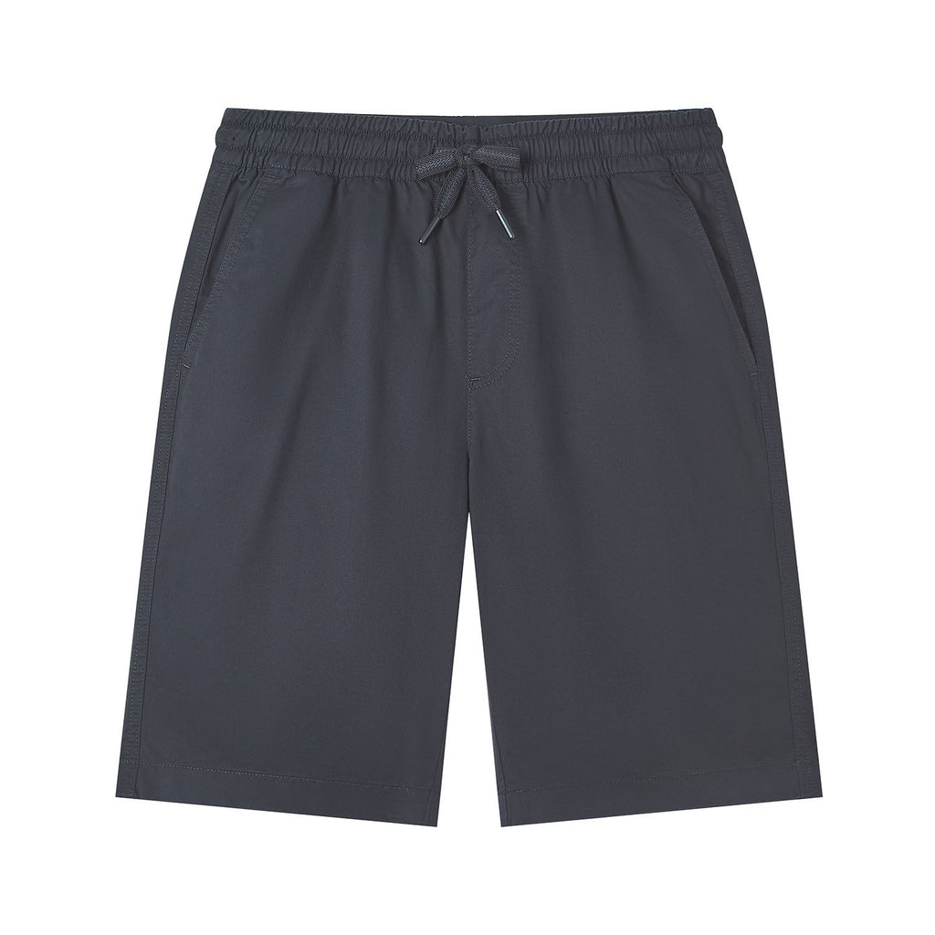 Men's Slim Peach Twill Elastic Shorts