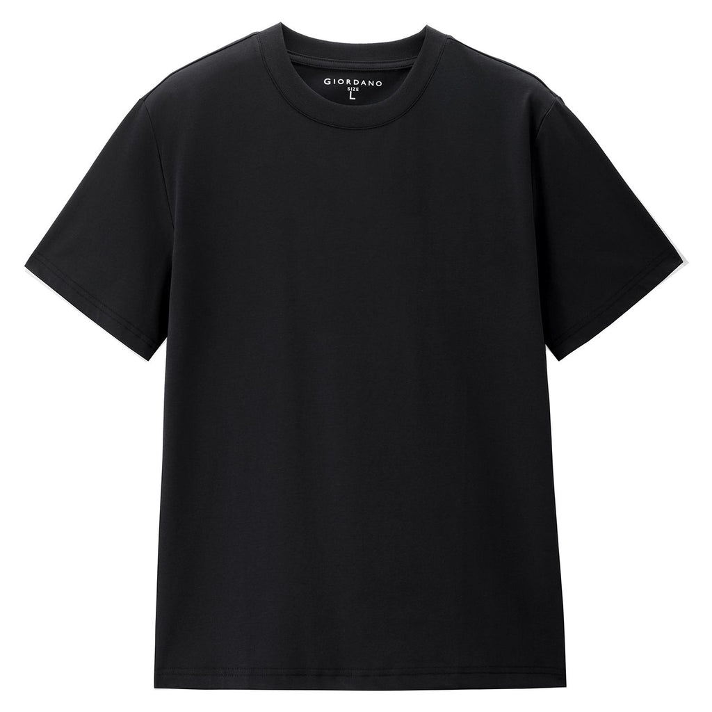 Men's Mock Neck Short Sleeve Regular Tee