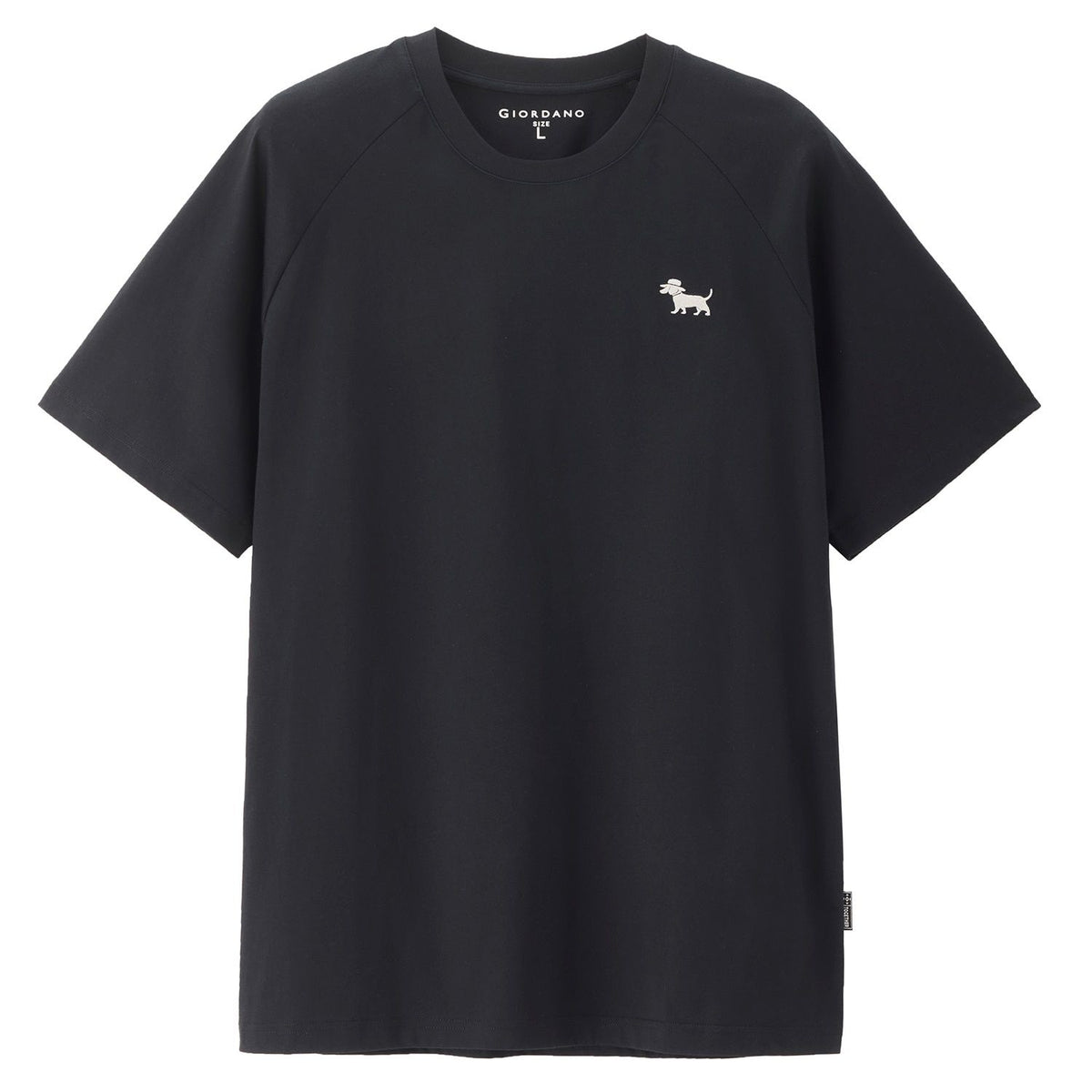 Men's Cool Touch Puppy Raglan Tee