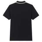 Men Slim Cotton Lycra Embroidered Polo