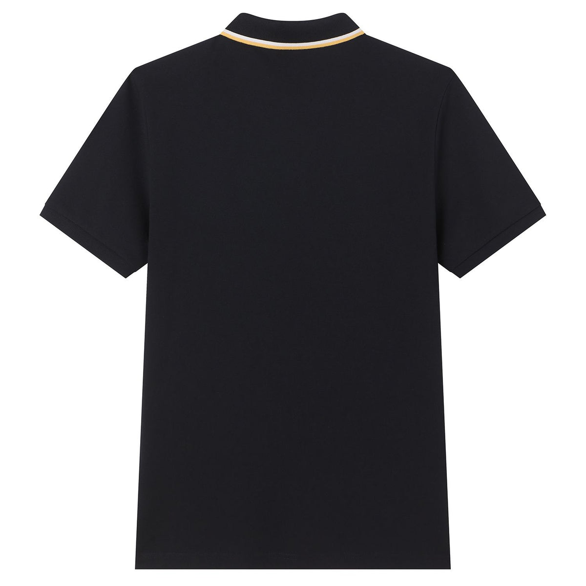 Men Slim Cotton Lycra Embroidered Polo