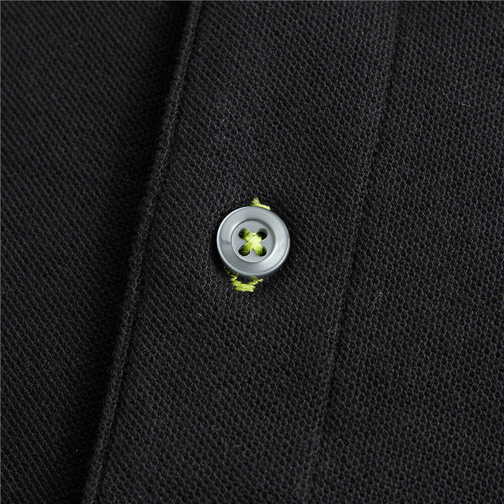 Men Solid Cvc Polo