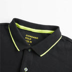 Men Solid Cvc Polo