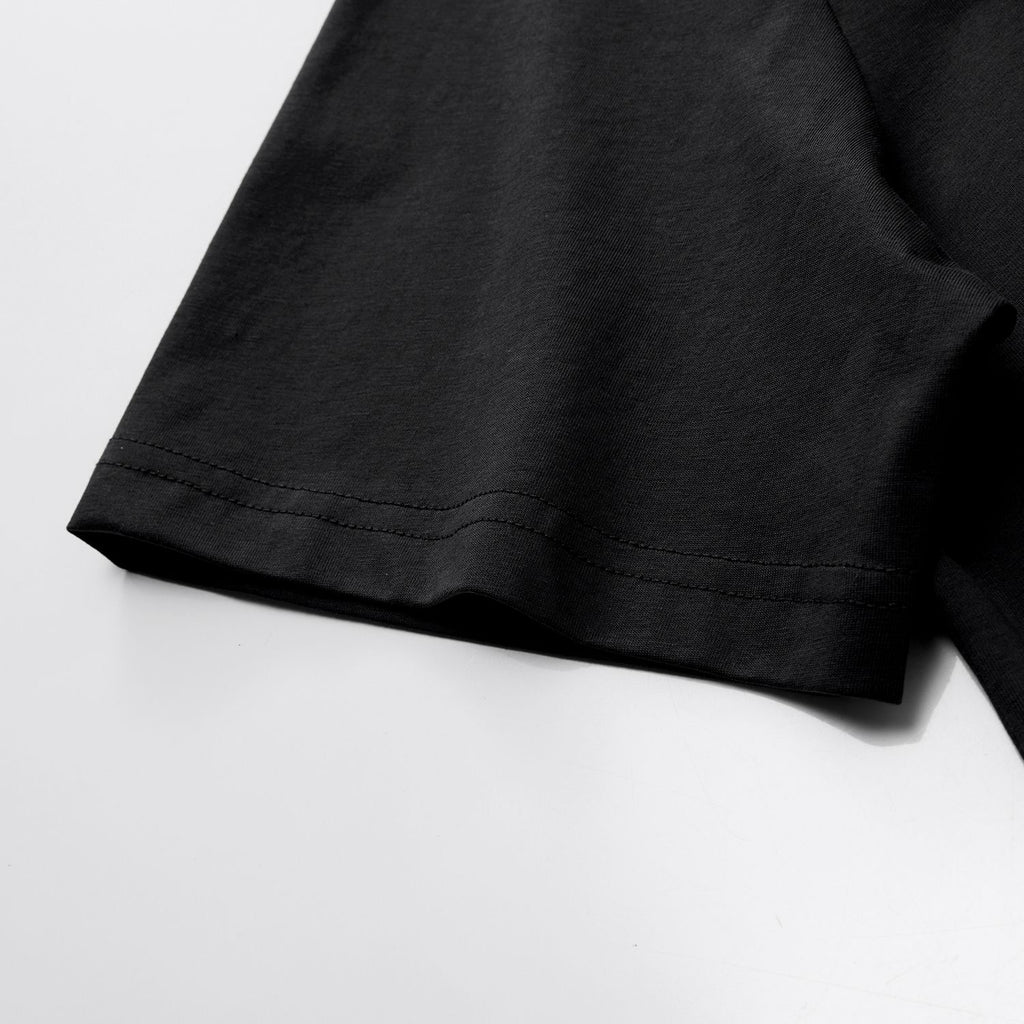 Men's Mock Neck Short Sleeve Regular Tee