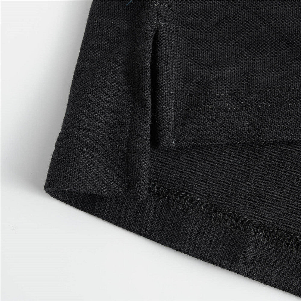 Men Solid Cvc Polo