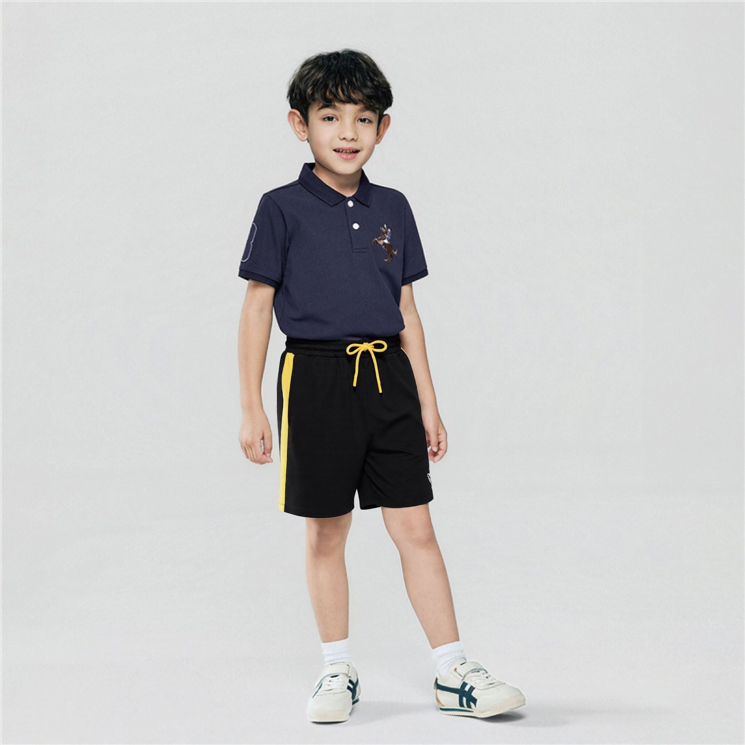 Kids' Minions Relaxed Interlock Shorts