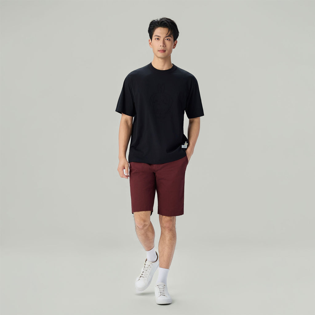 Men's Chiikawa Usagi Printed Cotton Blend Relaxed Tee