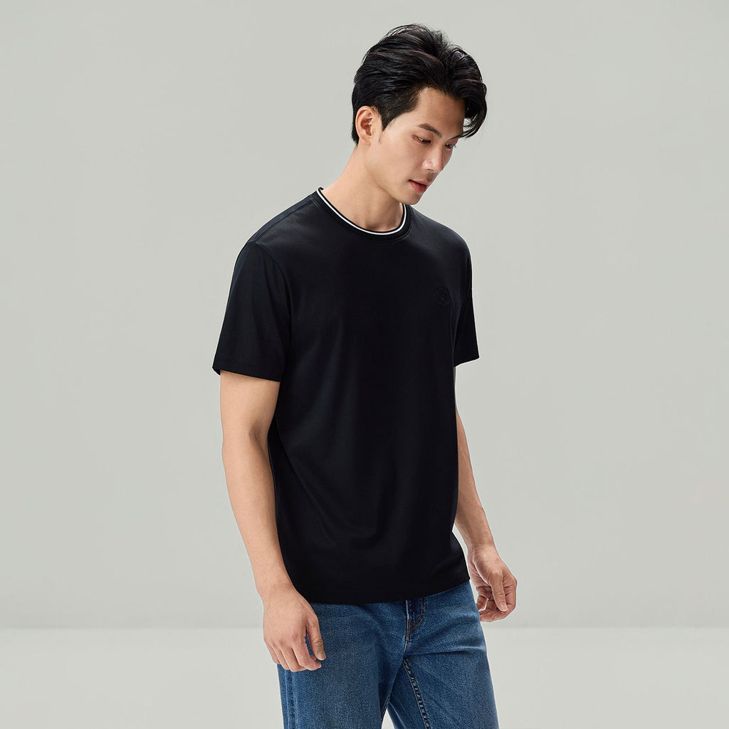 Men's Liquid Touch Relaxed Embroidered Tee