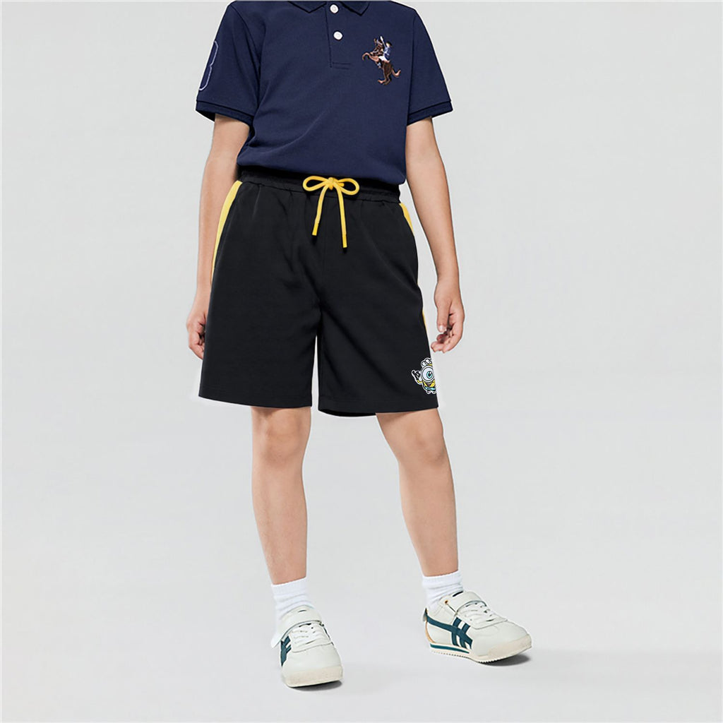 Kids' Minions Relaxed Interlock Shorts